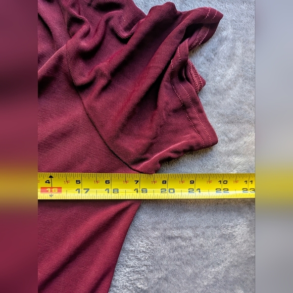 Rabbit Designs Dress Women's Size 14M Cranberry Red Made in USA Vintage - Picture 5 of 8